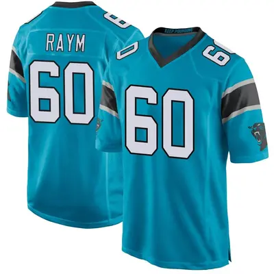 Men's Andrew Raym Carolina Panthers Alternate Jersey - Blue Game