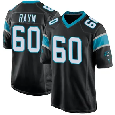 Men's Andrew Raym Carolina Panthers Team Color Jersey - Black Game