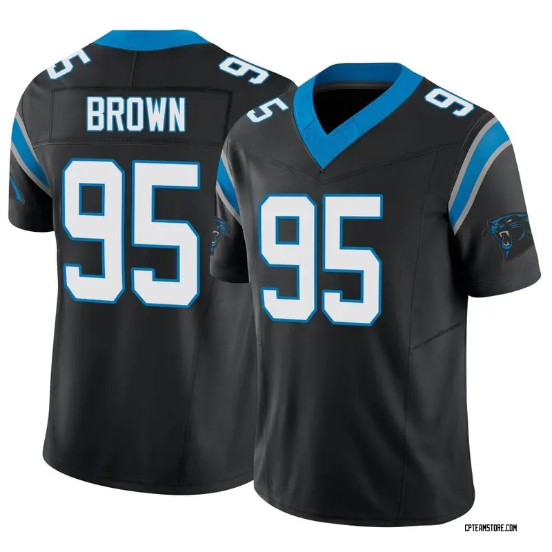 Derrick Brown Carolina Panthers Fanatics Authentic Game-Used #95 White  Jersey vs. Baltimore Ravens on November 20, 2022