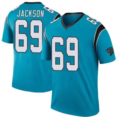 Men's Gabe Jackson Carolina Panthers Color Rush Jersey - Blue Legend