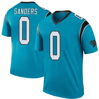 Men's Ja'Tavion Sanders Carolina Panthers Color Rush Jersey - Blue Legend