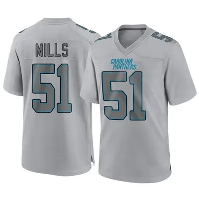 NFL Carolina Panthers RFLCTV (Sam Mills) Men's Fashion Football Jersey.