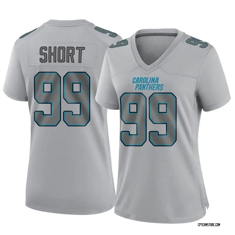 Carolina Panthers Kawann Short Silver Inverted Legend Jersey - Dingeas