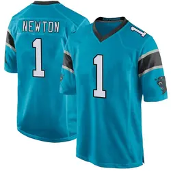 Youth Cam Newton Carolina Panthers Alternate Jersey - Blue Game