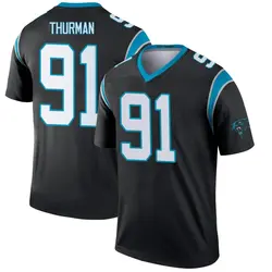 Youth Nick Thurman Carolina Panthers Jersey - Black Legend