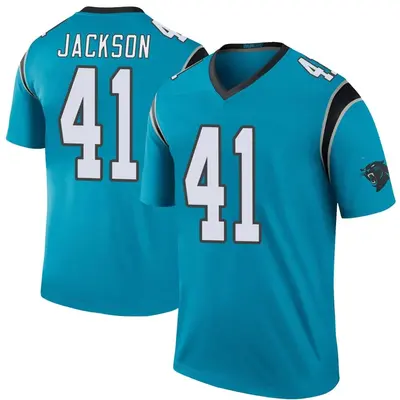 Youth Tarron Jackson Carolina Panthers Color Rush Jersey - Blue Legend